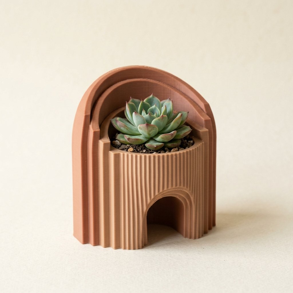 Arch 3D-Printed Planter